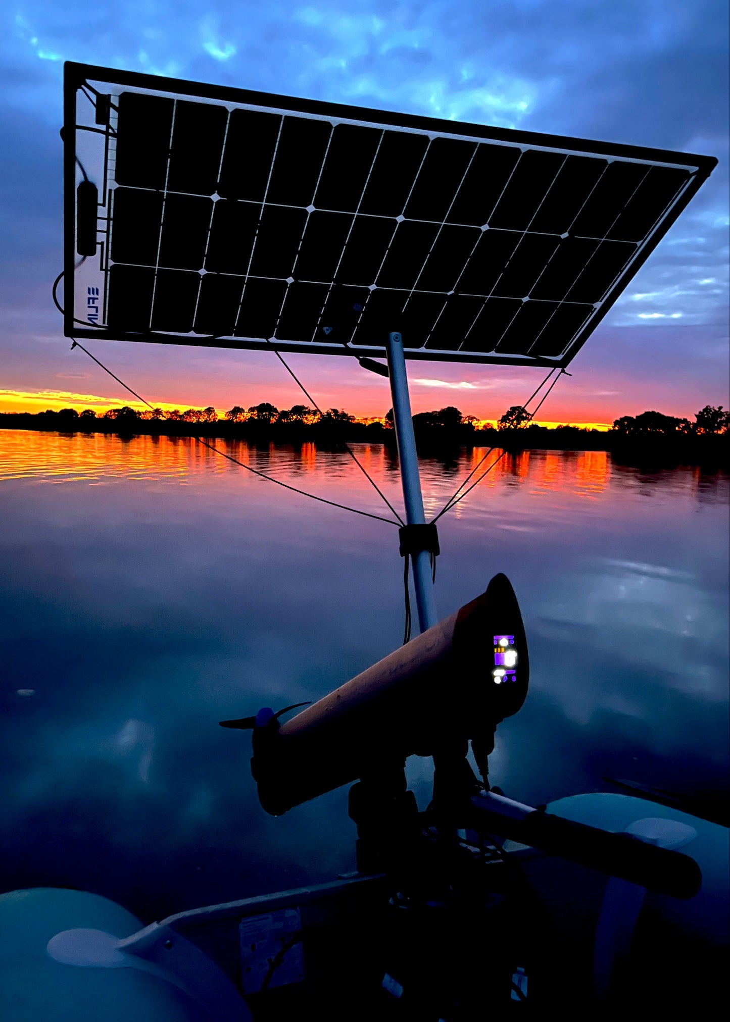 FLINdinghy - Solarsystem fürs Schlauchboot