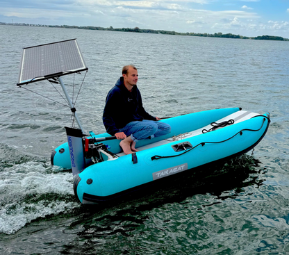 FLINdinghy - Solarsystem fürs Schlauchboot