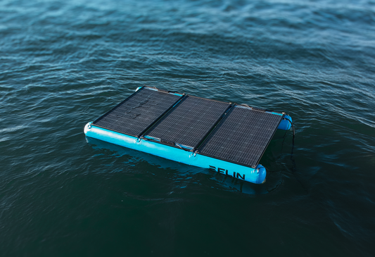 FLINraft+ Aufblasbares schwimmendes Solarsystem